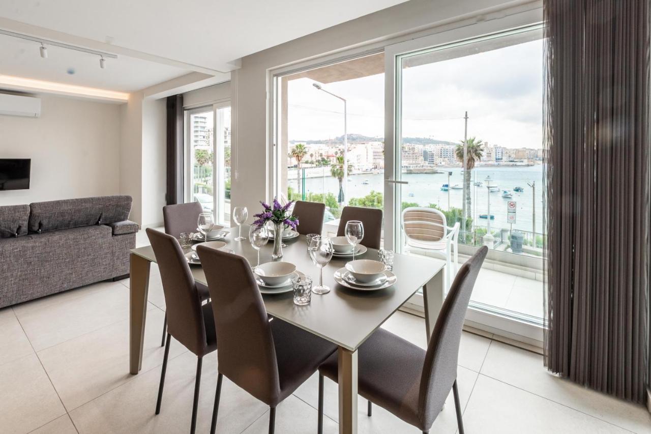 Seafront Luxury Apartment San Pawl il-Baħar Extérieur photo