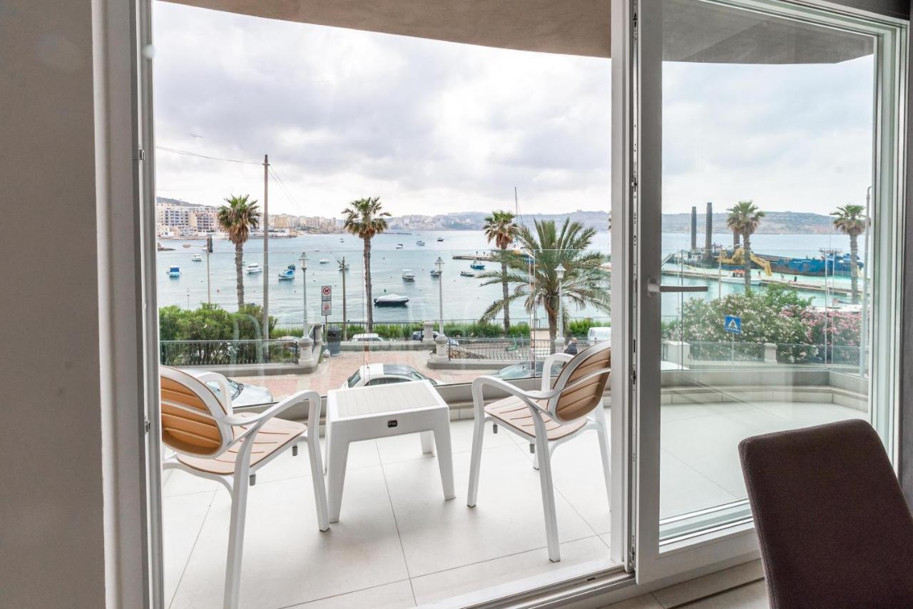 Seafront Luxury Apartment San Pawl il-Baħar Extérieur photo